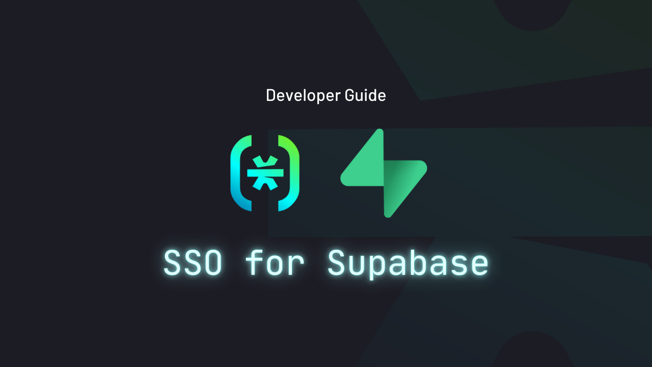 Supabase SSO tutorial thumbnail