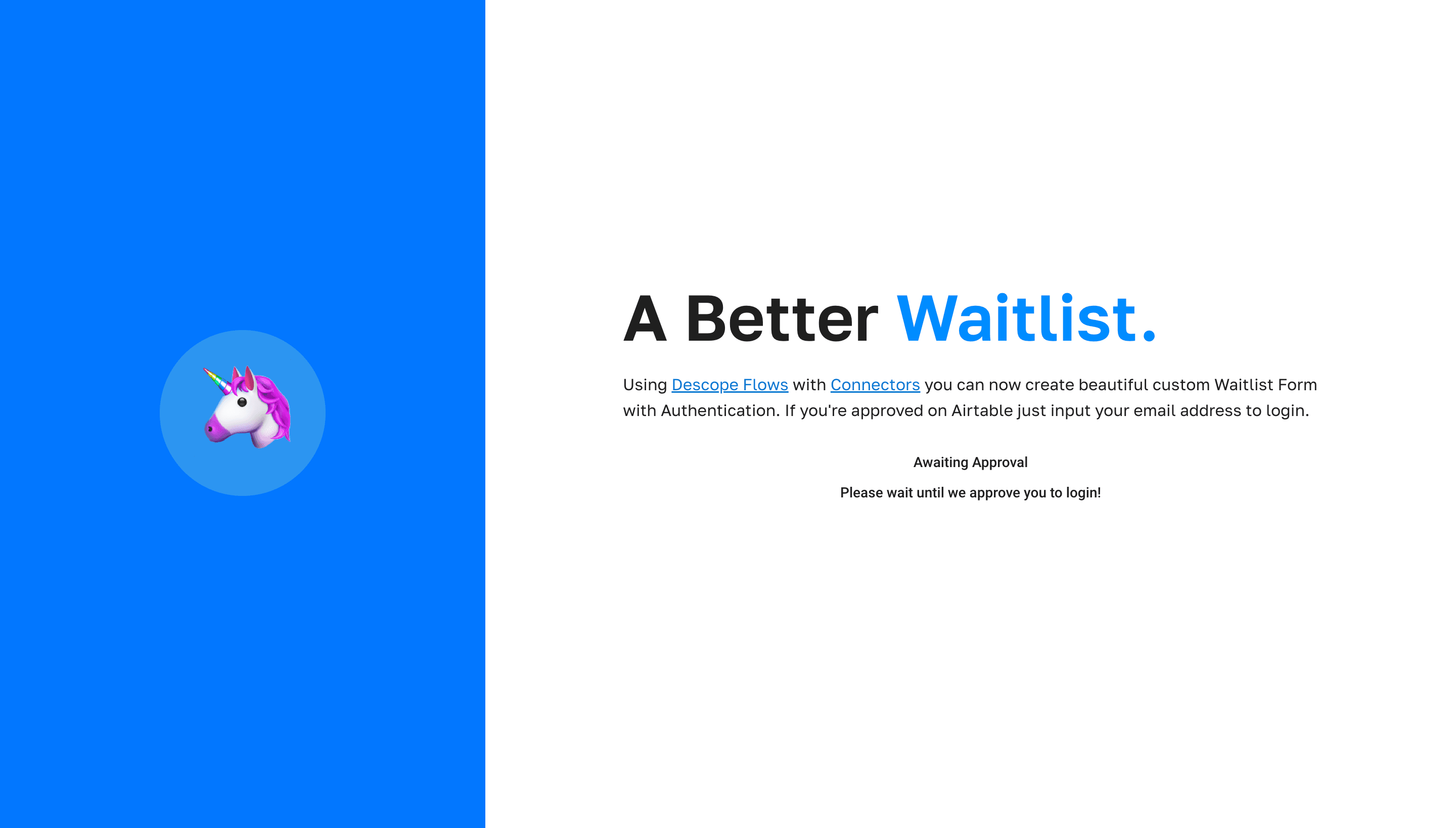 waitlist