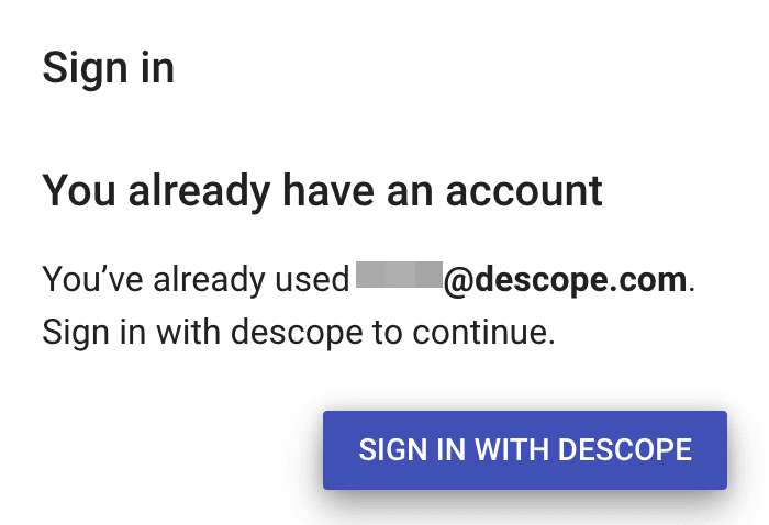 account already exists firebaseui