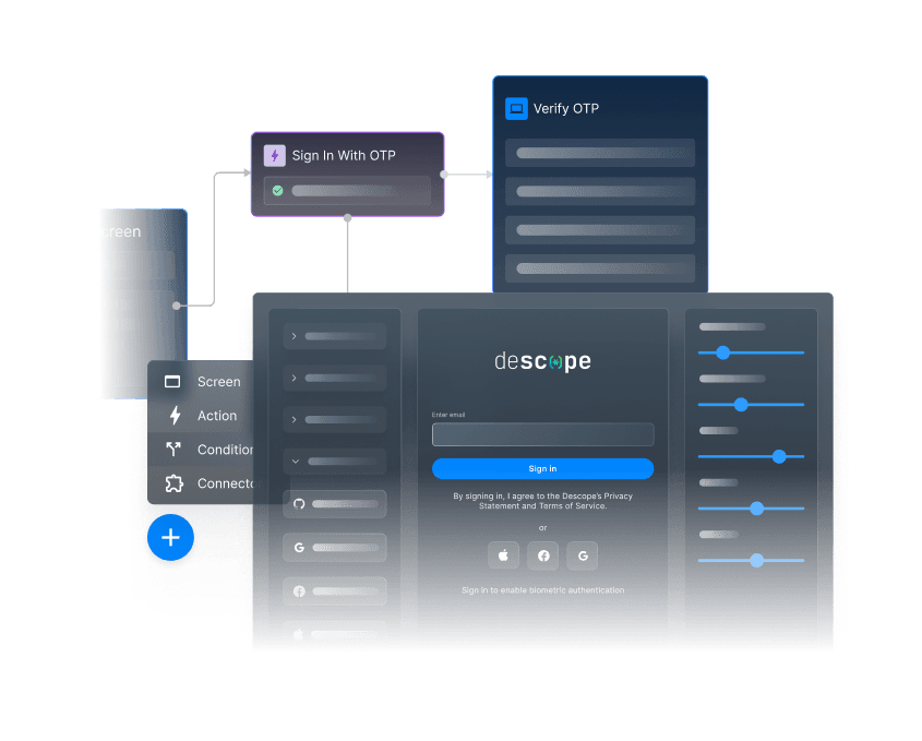 Frictionless Authentication Dark Transparent