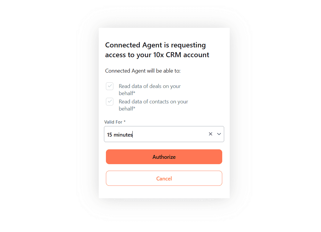 Inbound Apps Consent Screen 1