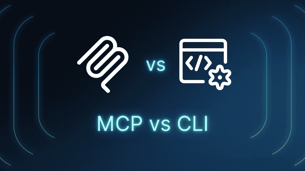 MCP vs. CLI Thumbnail