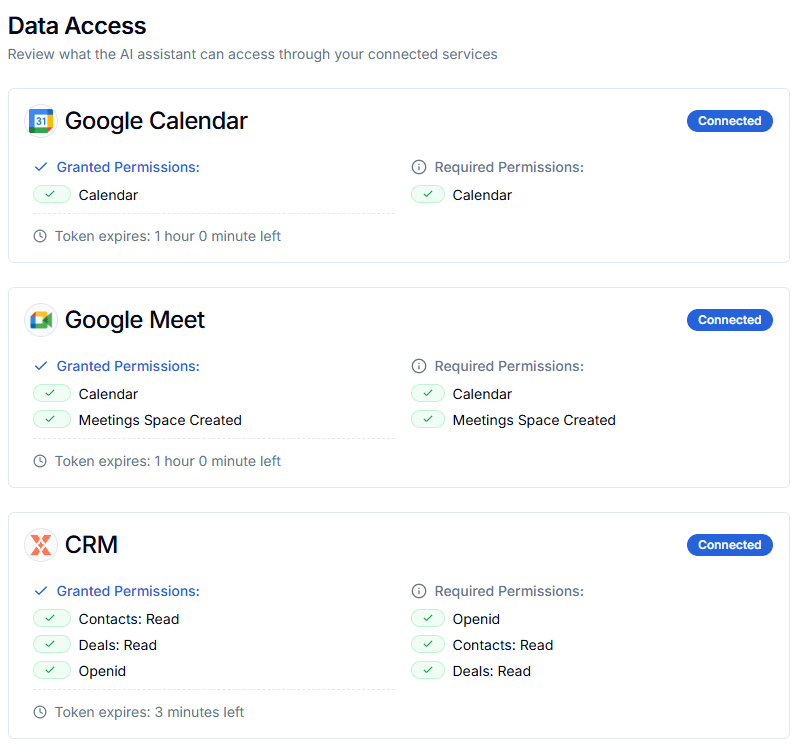 Outbound Apps Scope Visibility