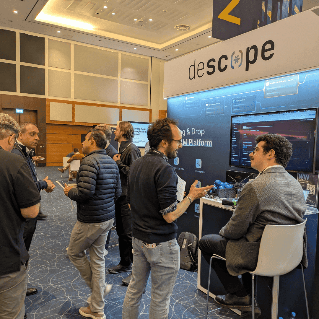 Gartner IAM EMEA 2026 Booth Image Descope