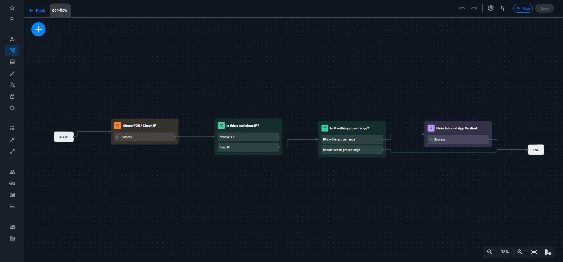 AI agent verify flow