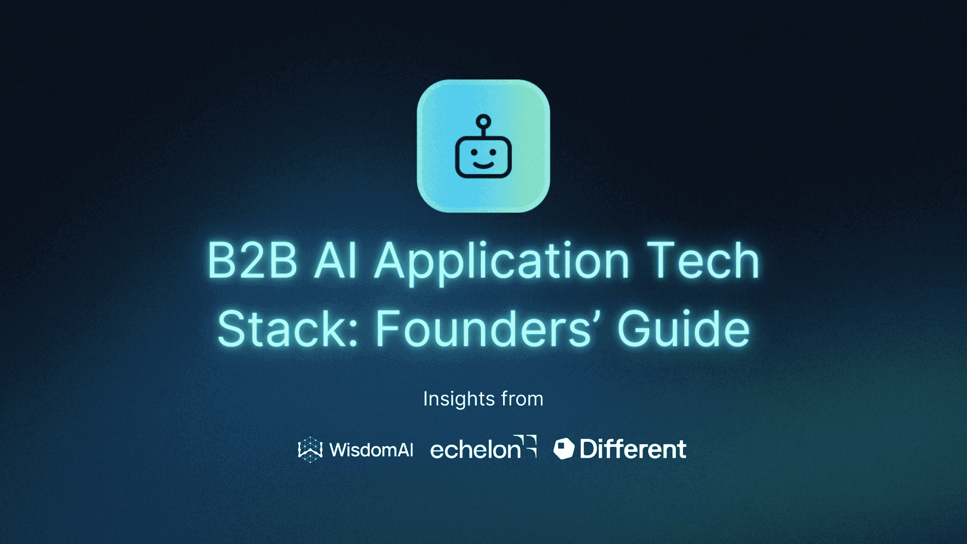 B2B AI Startup Tech Stack Article Thumbnail